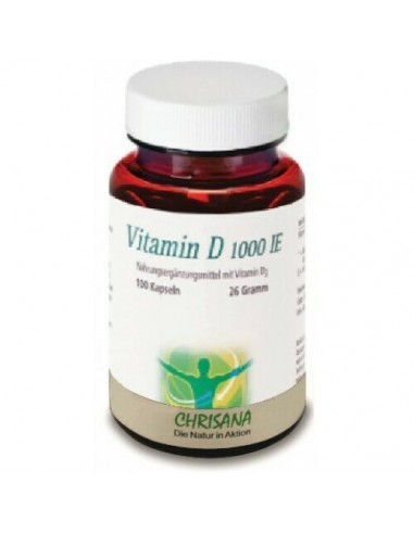 Vitamin D3 1000 I.E.  100 capsule